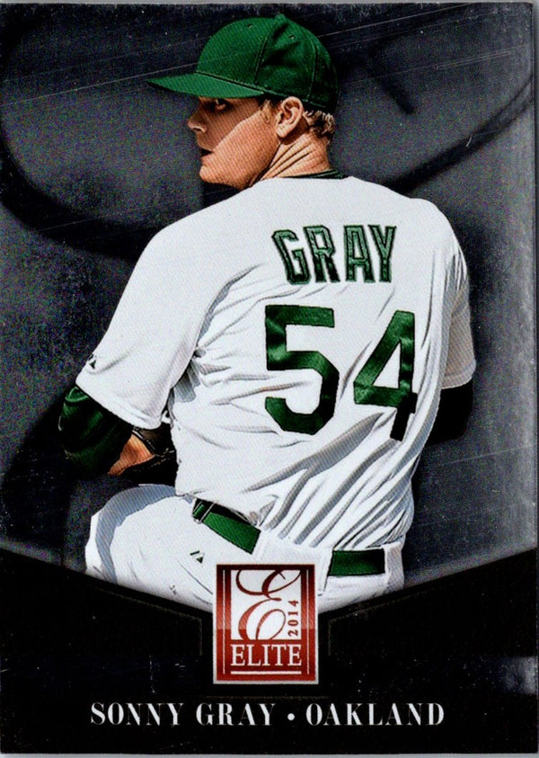 2014 Donruss Elite Sonny Gray #72