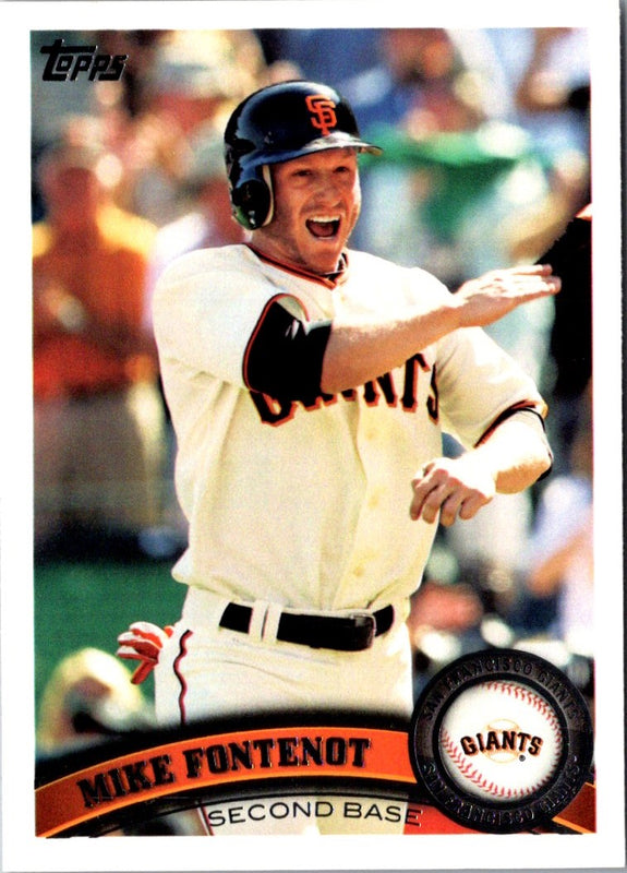 2011 Topps Mike Fontenot #577