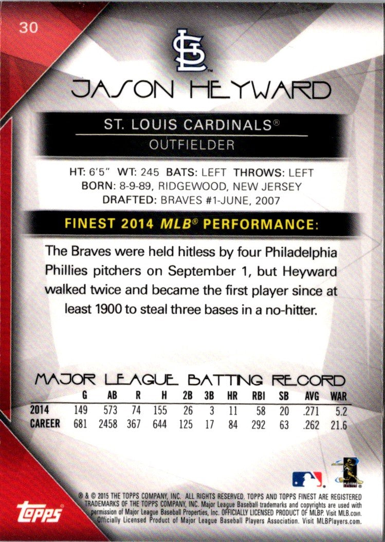 2015 Finest Jason Heyward