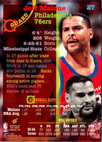 1994 Stadium Club Jeff Malone #27