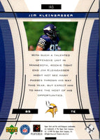 1999 Upper Deck Black Diamond Jim Kleinsasser #145 Rookie