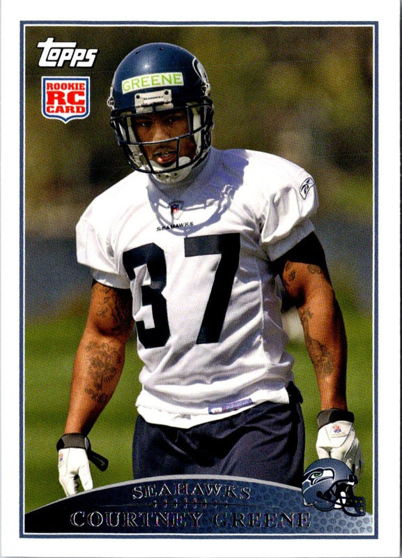 2009 Topps Courtney Greene #357 Rookie