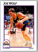 1991 Hoops Joe Wolf #57