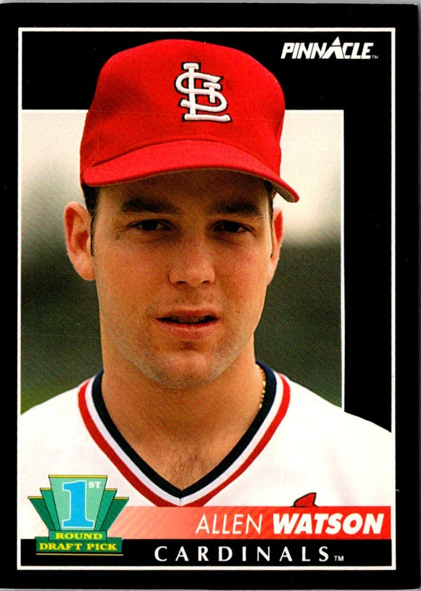 1992 Pinnacle Allen Watson #304 Rookie