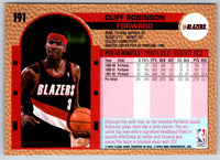 1992 Fleer Cliff Robinson #191
