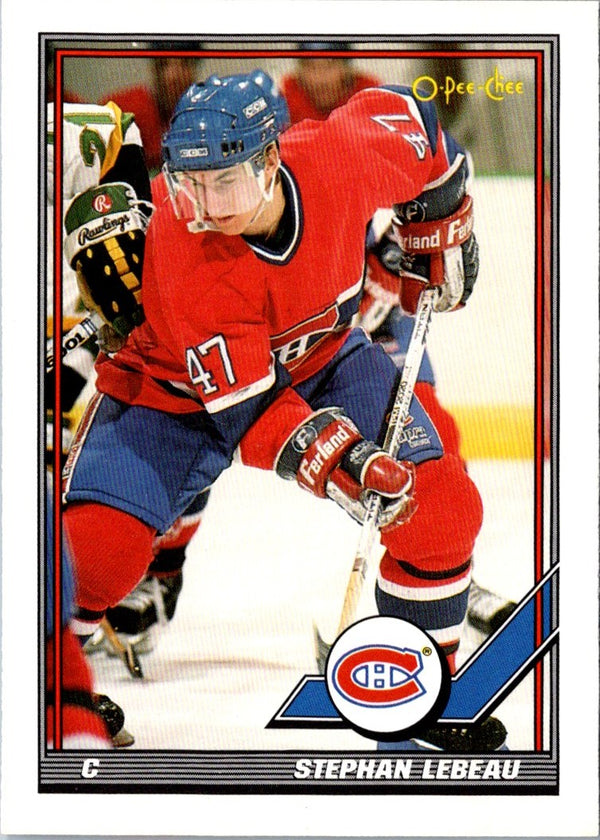 1991 O-Pee-Chee Stephan Lebeau #135