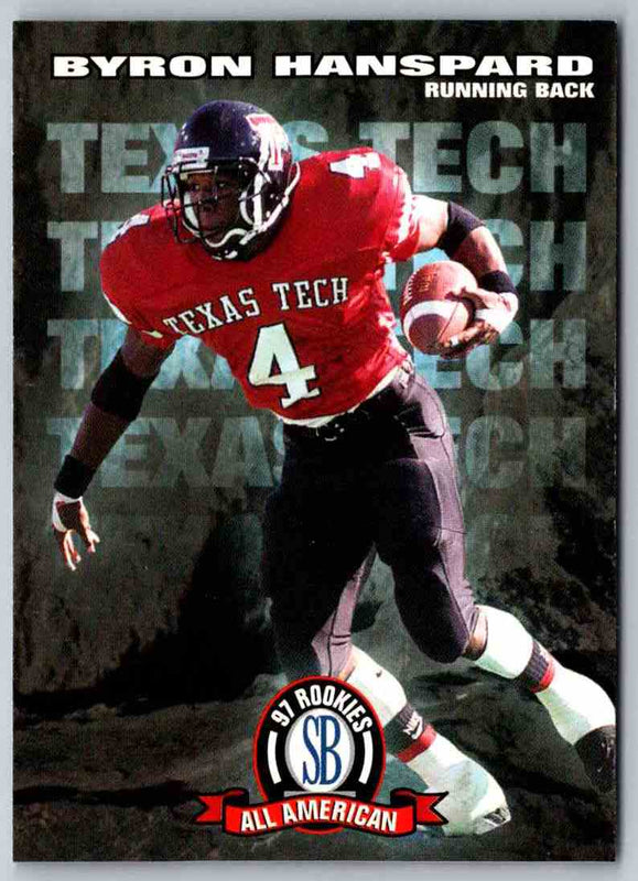 1997 Score Board Sb Byron Hanspard #86