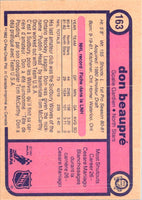 1982 O-Pee-Chee Don Beaupre #163