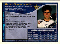 1997 Bowman CHL Eric Normandin #77