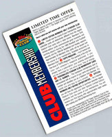 1993 Topps Membership Form #NNO