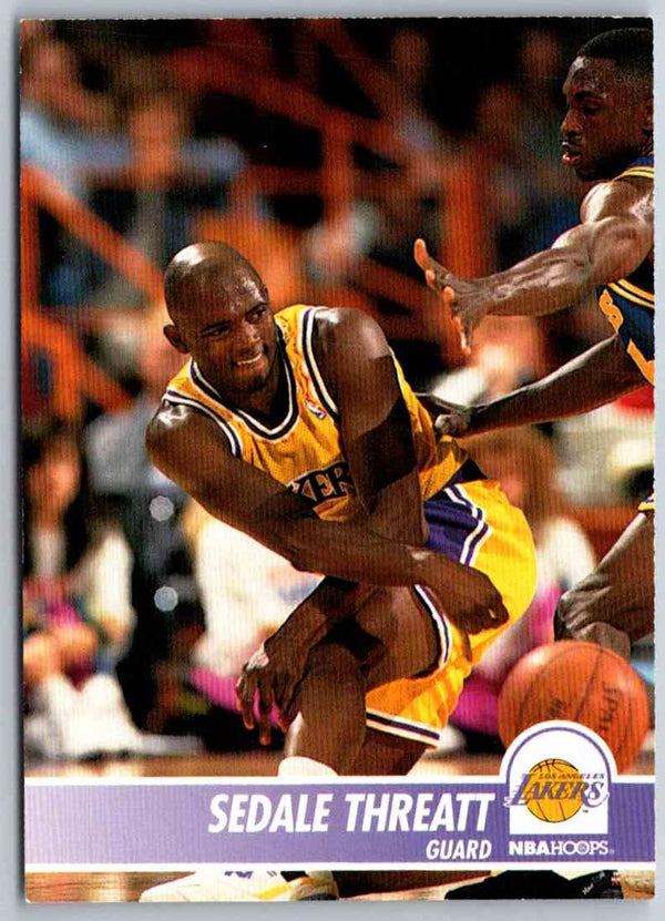 1995 Skybox Sedale Threatt #104