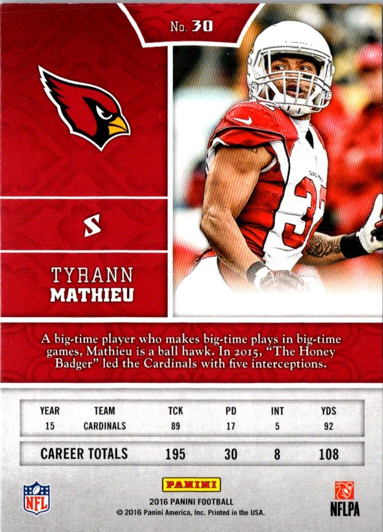 2016 Panini Tyrann Mathieu