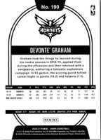 2020 Hoops Blue Devonte' Graham #190