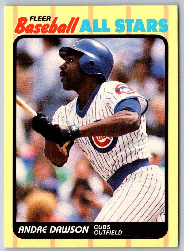 1989 Fleer Baseball All-Stars Andre Dawson #11