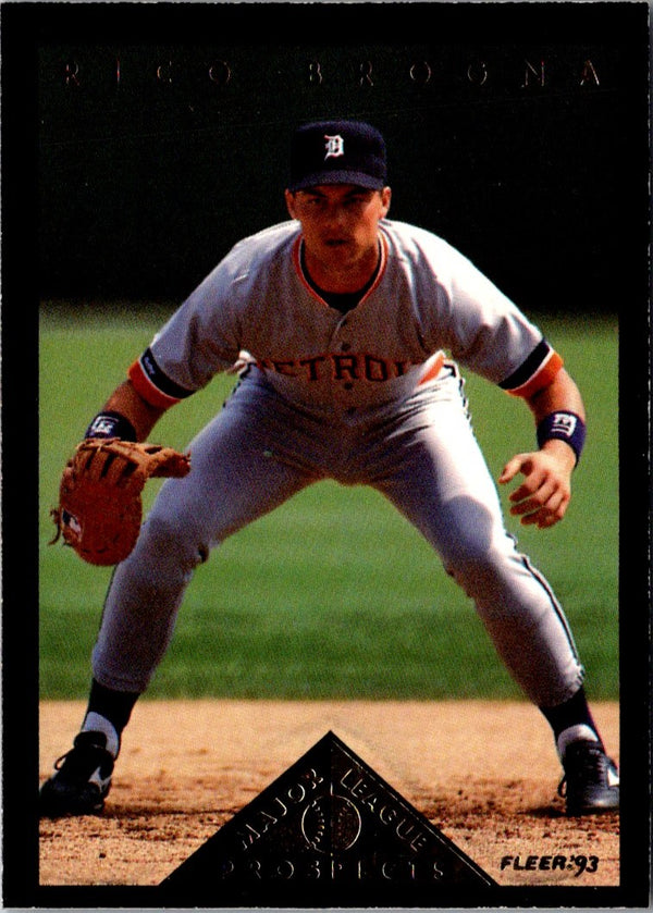 1993 Fleer Major League Prospects I Rico Brogna #15