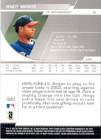 2003 Stadium Club Andy Marte #124B Rookie
