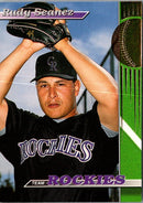 1993 Stadium Club Colorado Rockies Rudy Seanez