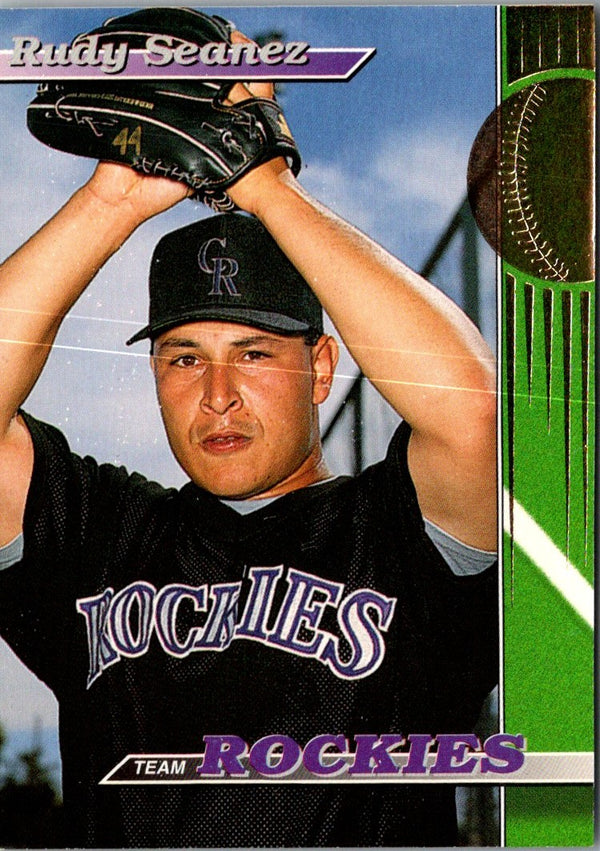 1993 Stadium Club Colorado Rockies Rudy Seanez #16