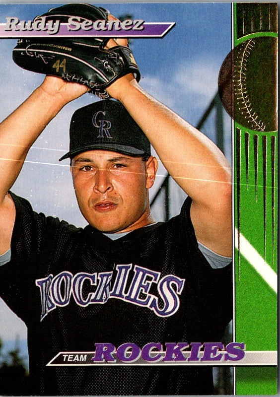 1993 Stadium Club Colorado Rockies Rudy Seanez #16