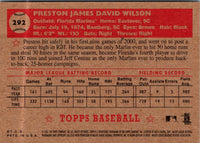 2001 Topps Heritage Preston Wilson #292