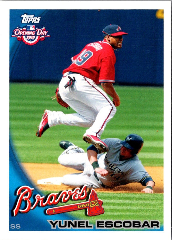 2010 Topps Opening Day Yunel Escobar #68