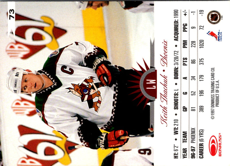 1997 Leaf Keith Tkachuk
