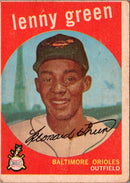 1959 Topps Lenny Green