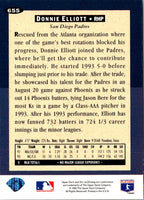 1994 Collector's Choice Donnie Elliott #655