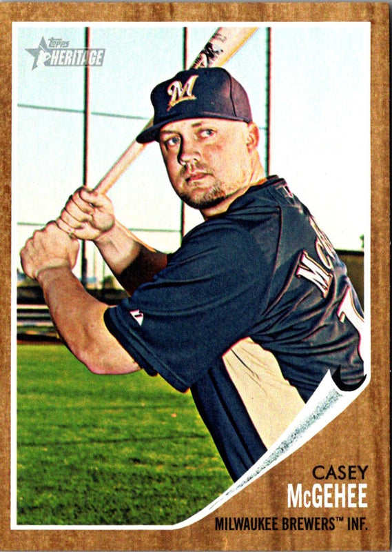 2011 Topps Heritage Casey McGehee #382