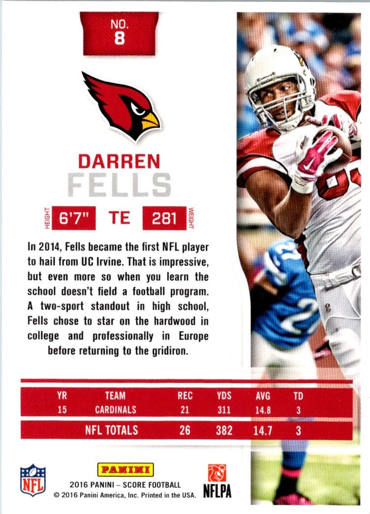 2016 Score Darren Fells