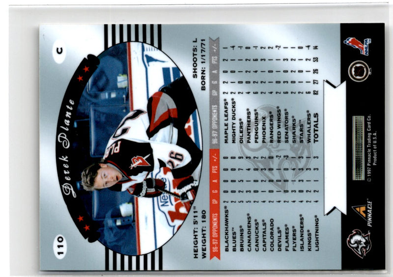 1997 Pinnacle Certified Derek Plante