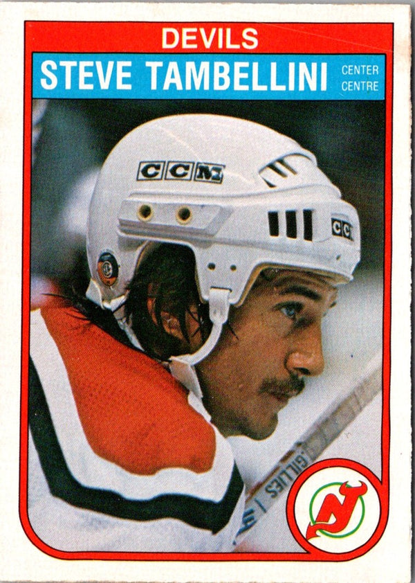 1982 O-Pee-Chee Steve Tambellini #147