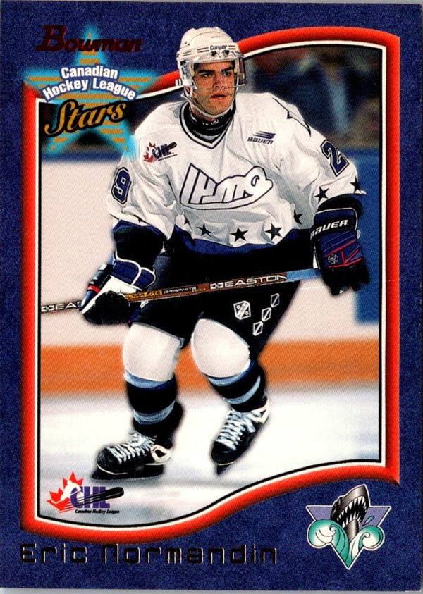 1997 Bowman CHL Eric Normandin #77