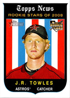 2008 Topps Heritage J.R. Towles #144 Rookie