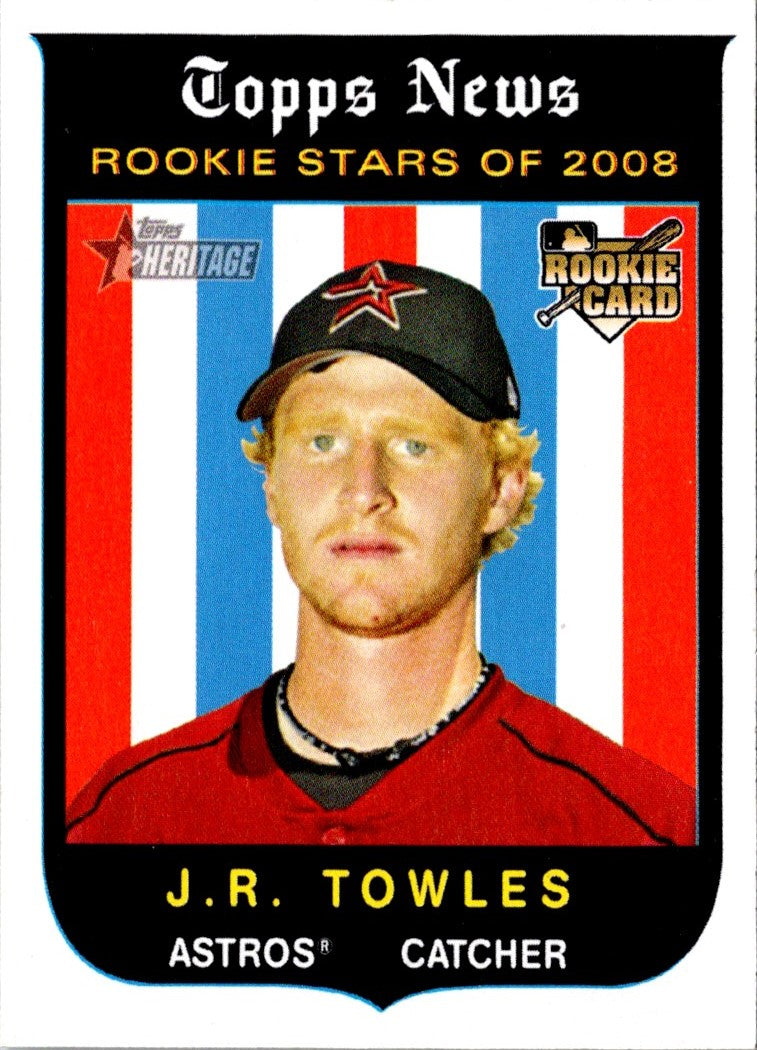 2008 Topps Heritage J.R. Towles