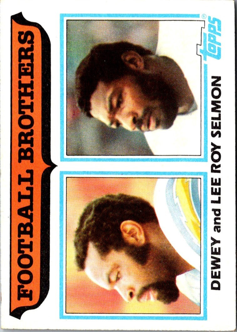 1982 Topps Dewey Selmon/Lee Roy Selmon