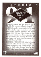 1991 Studio George Brett #62