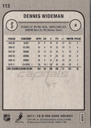 2011 O-Pee-Chee Dennis Wideman