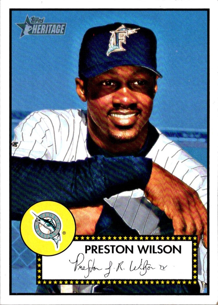 2001 Topps Heritage Preston Wilson