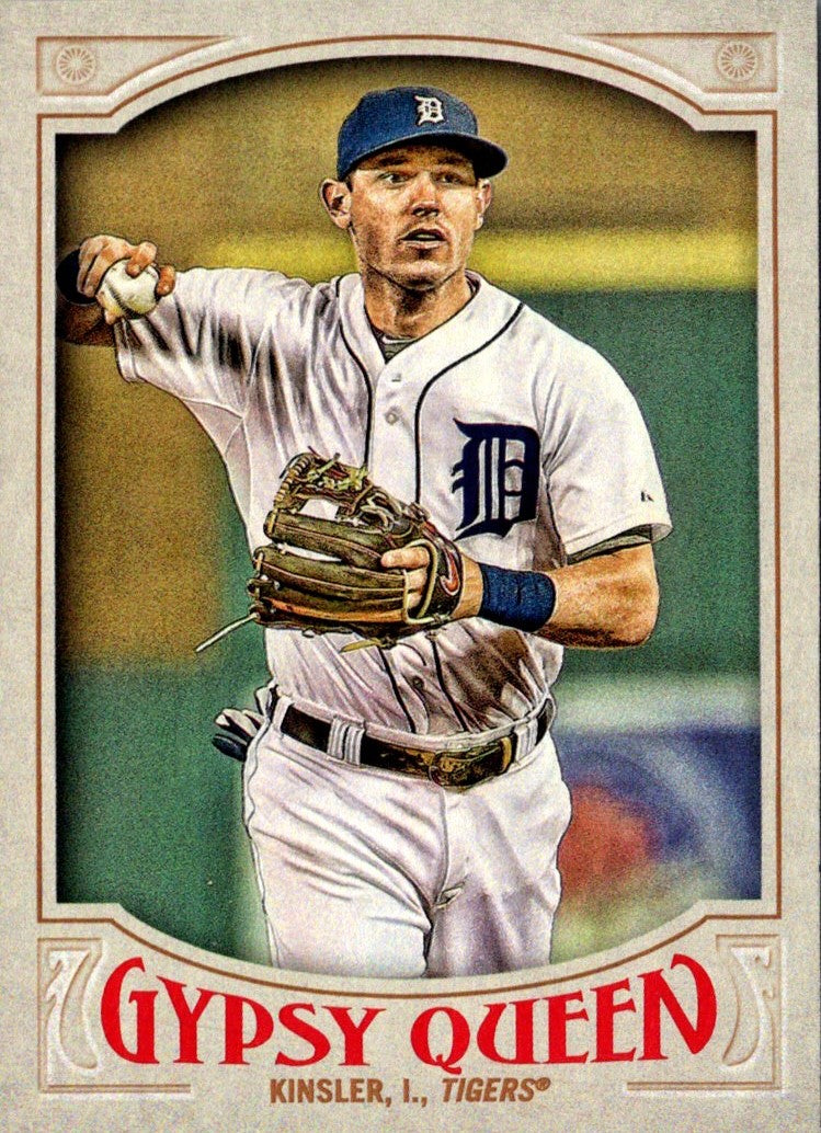 2016 Topps Gypsy Queen Ian Kinsler