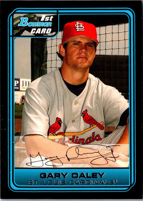 2006 Bowman Chrome Draft Picks & Prospects Gary Daley #DP13