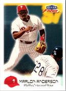2000 Fleer Focus Marlon Anderson