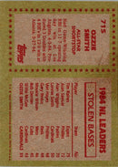 1985 Topps Ozzie Smith