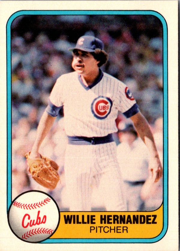 1981 Fleer Willie Hernandez #310