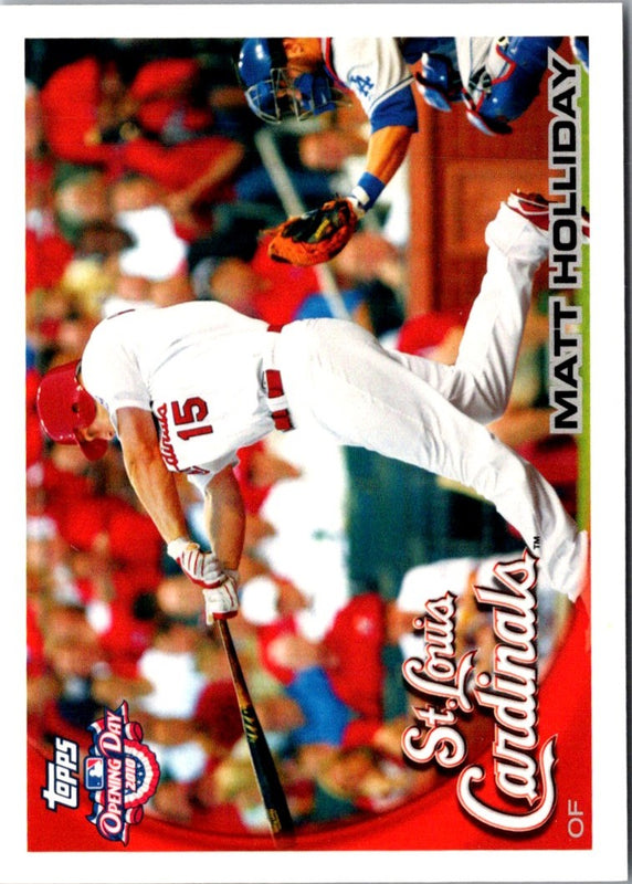 2010 Topps Opening Day Matt Holliday #63