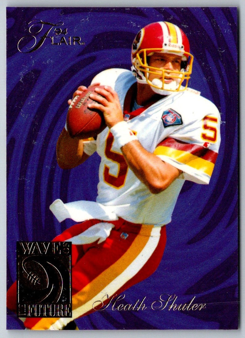 1994 Ultra Flair Wave of the Future Heath Shuler