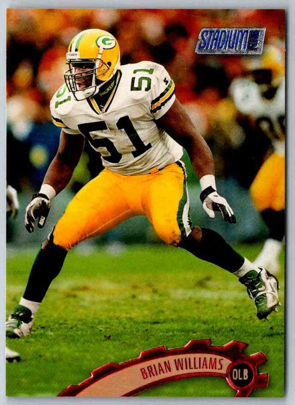 1997 Topps Stadium Club Football Brian Williams #197