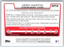 2012 Bowman Josh Martin
