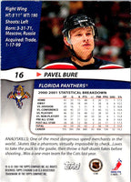 2001 Stadium Club Pavel Bure #16