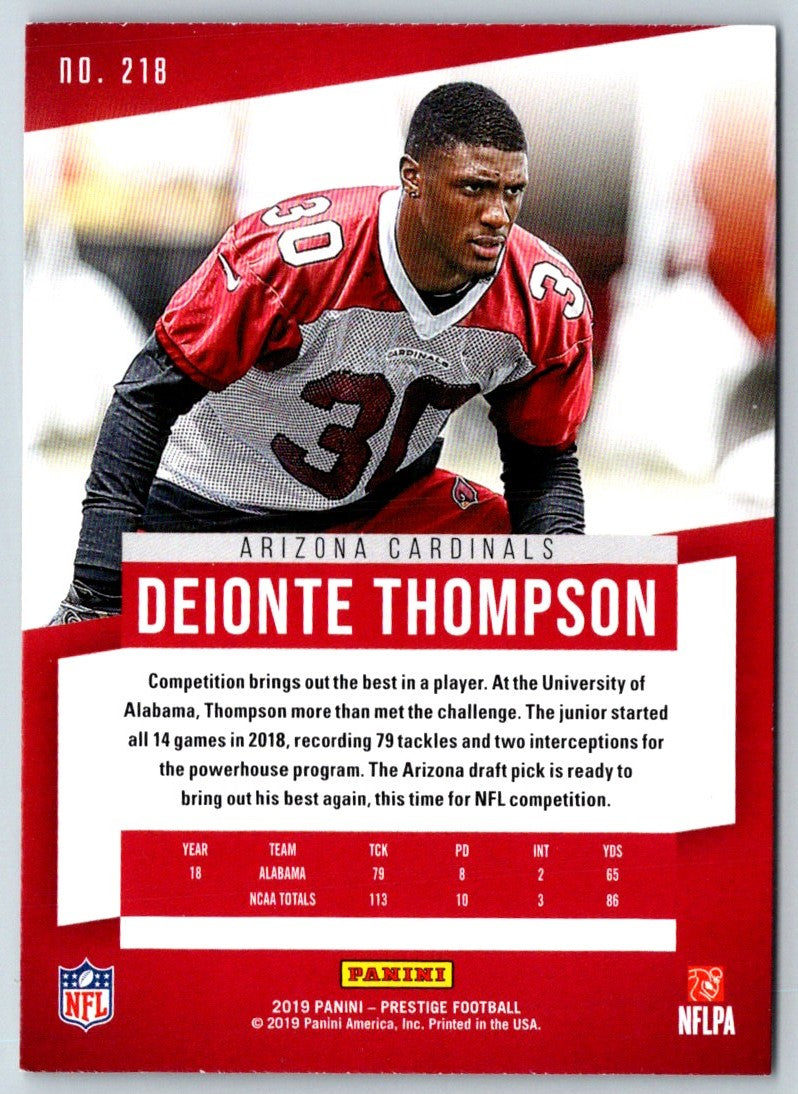 2019 Panini Deionte Thompson #